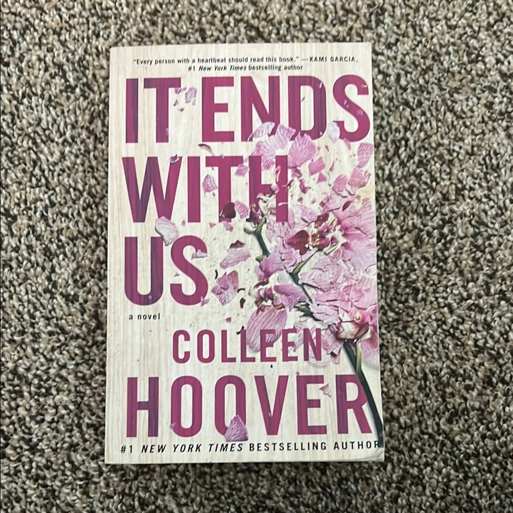 'It Ends With Us' Novel - Pink Cover